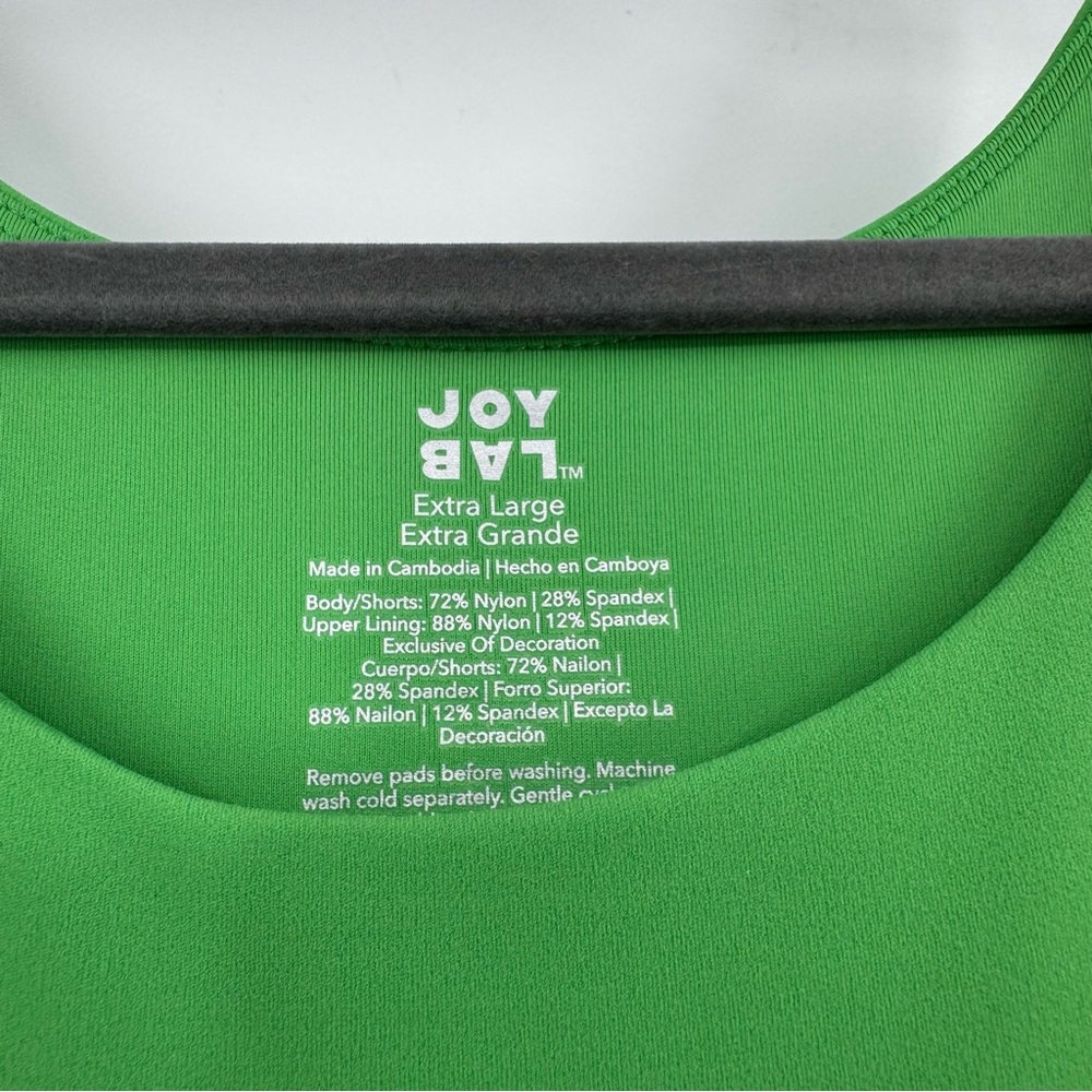 JoyLab Bright Green Racerback Mini Dress - Picture 10 of 13